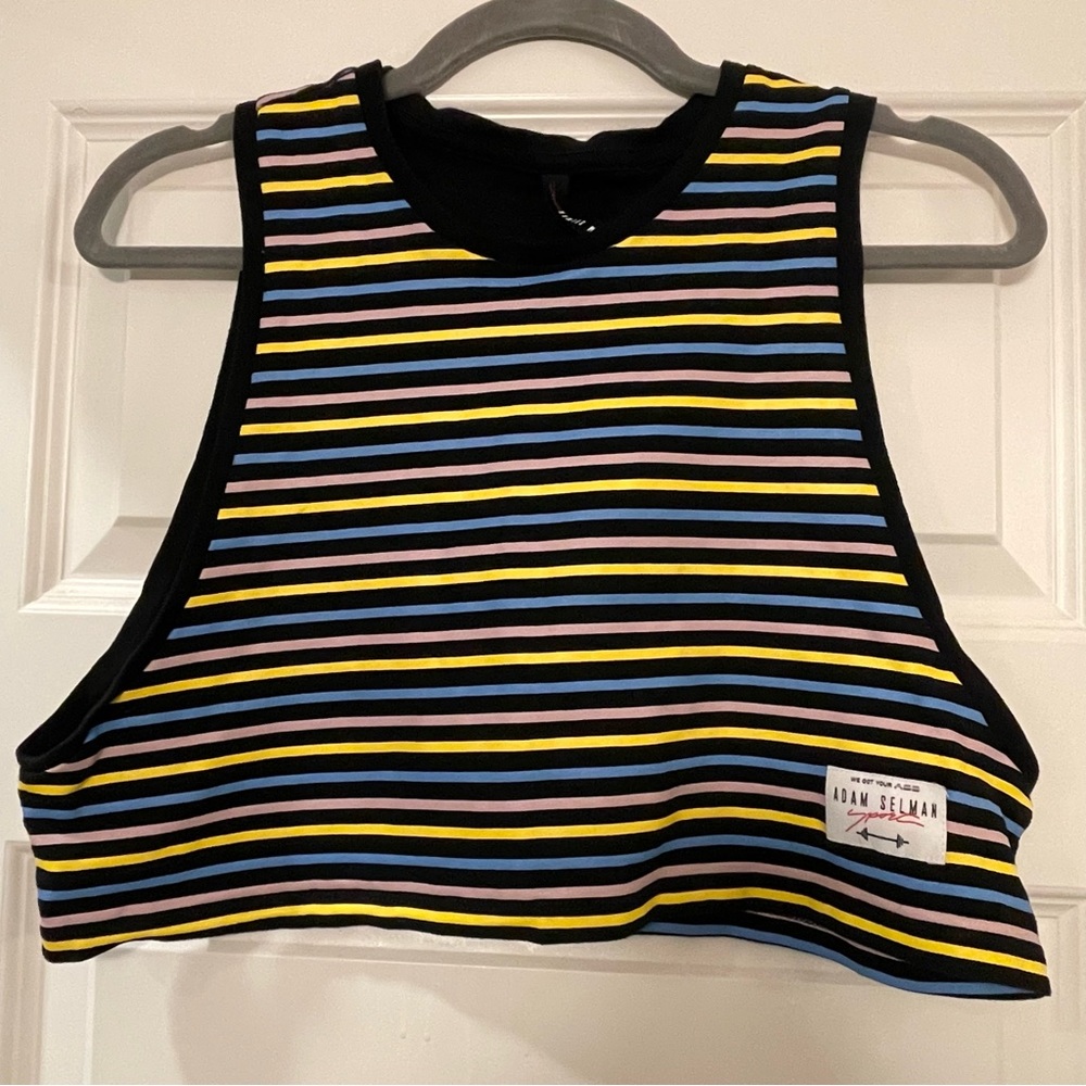 Adam Selman Sport crop tank, size medium, NWT